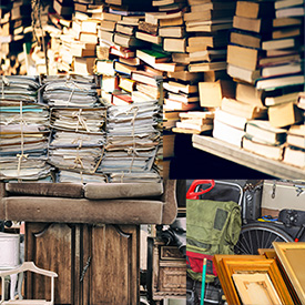 Make extra room with a secure, climate-controlled storage unit.